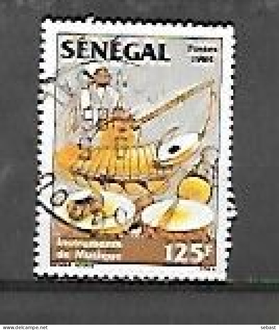 TIMBRE OBLITERE DU SENEGAL DE 1985 N° MICHEL 846 - Sénégal (1960-...)