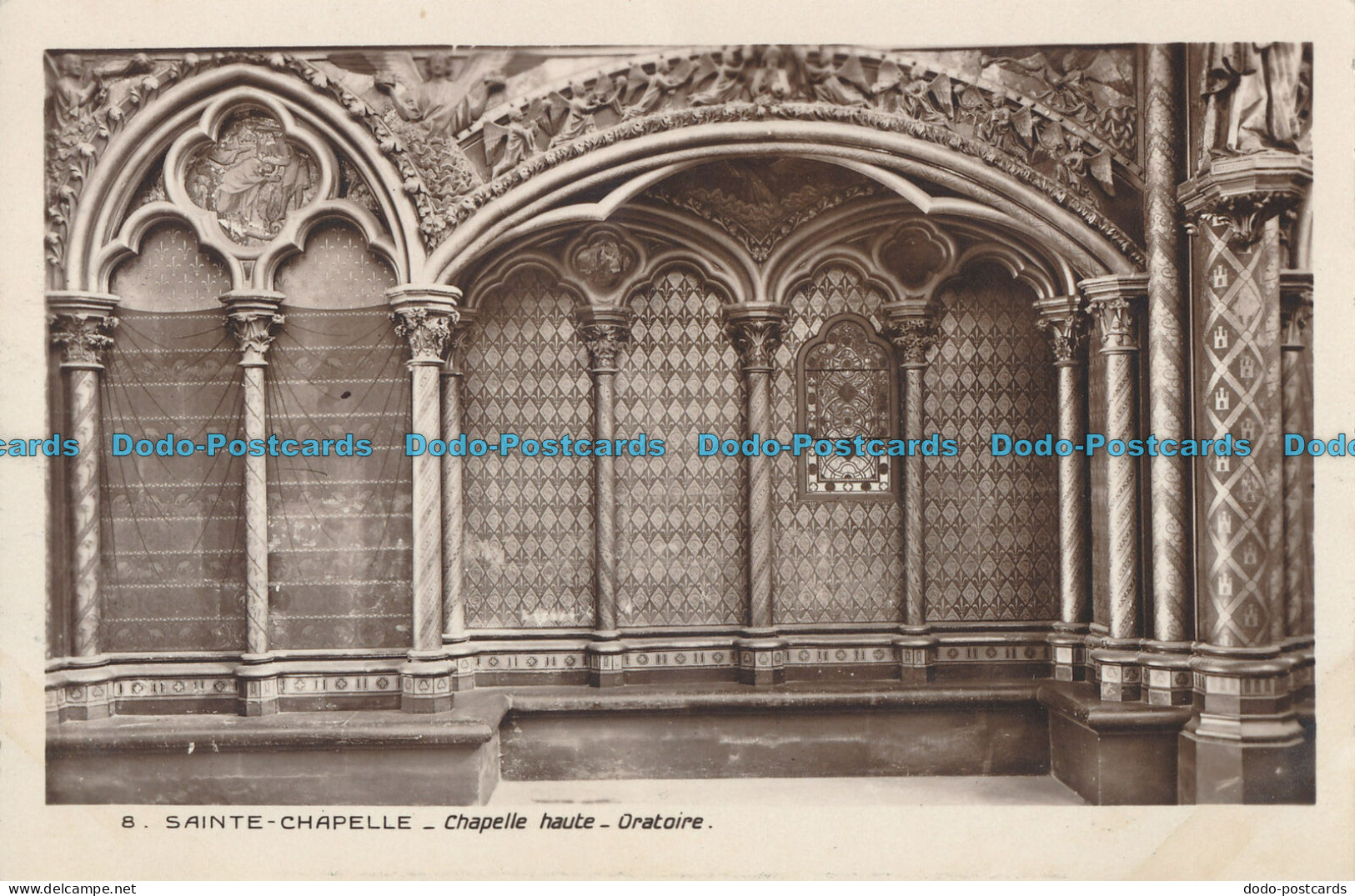 R009591 Sainte Chapelle. Chapelle Haute. Oratoire - Monde