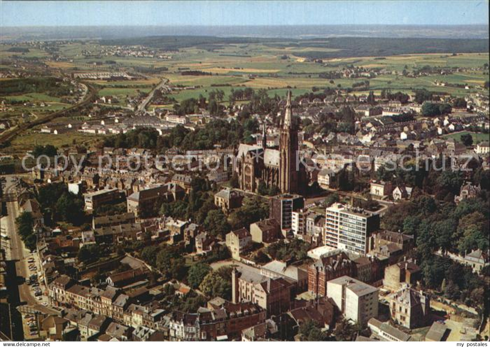 72548872 Arlon Wallonie Fliegeraufnahme Mit Kirche Altstadt Arlon - Arlon