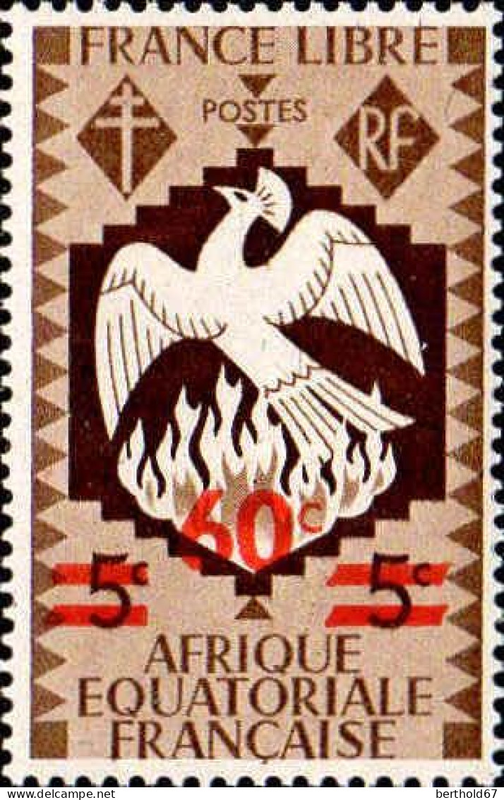 AEF Poste N** Yv:198/205 Série De Londres Nv.val.en Surch - Unused Stamps