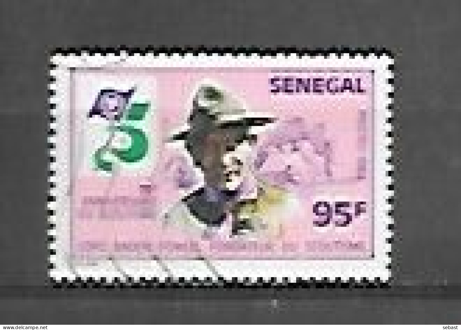 TIMBRE OBLITERE DU SENEGAL DE 1984 N° MICHEL 816 - Senegal (1960-...)