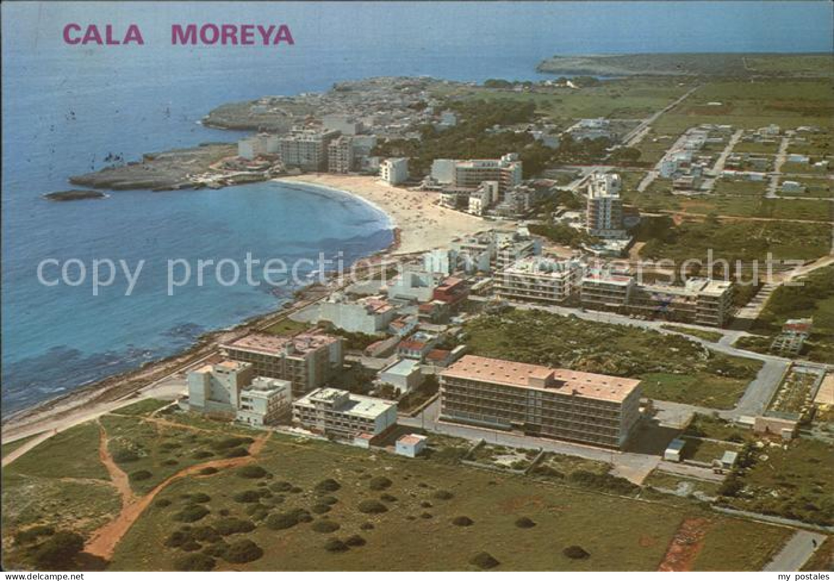 72548830 Cala Moreya Fliegeraufnahme Mallorca Islas Baleares - Autres & Non Classés