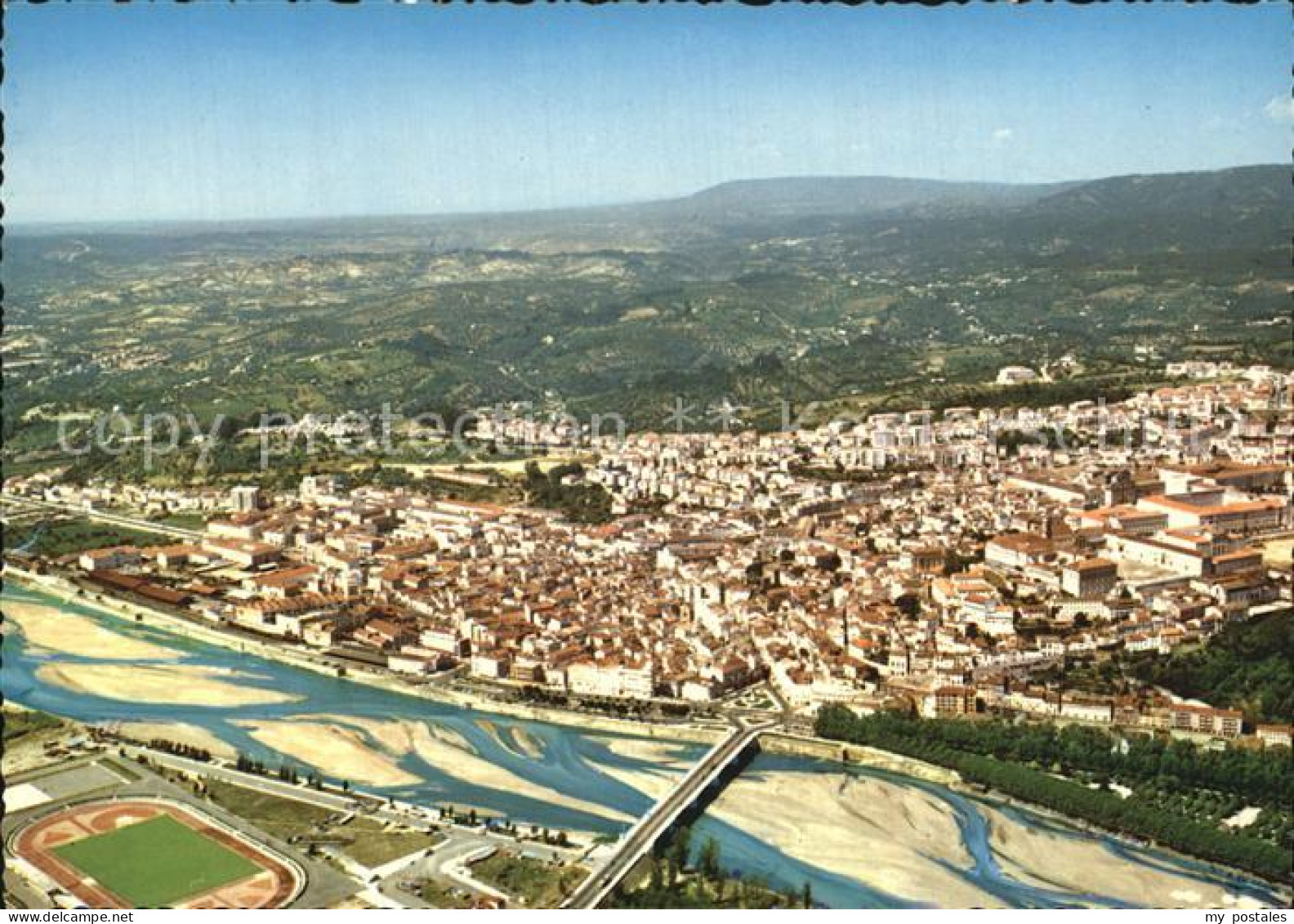 72548712 Coimbra Fliegeraufnahme Mit Bruecke Coimbra - Autres & Non Classés