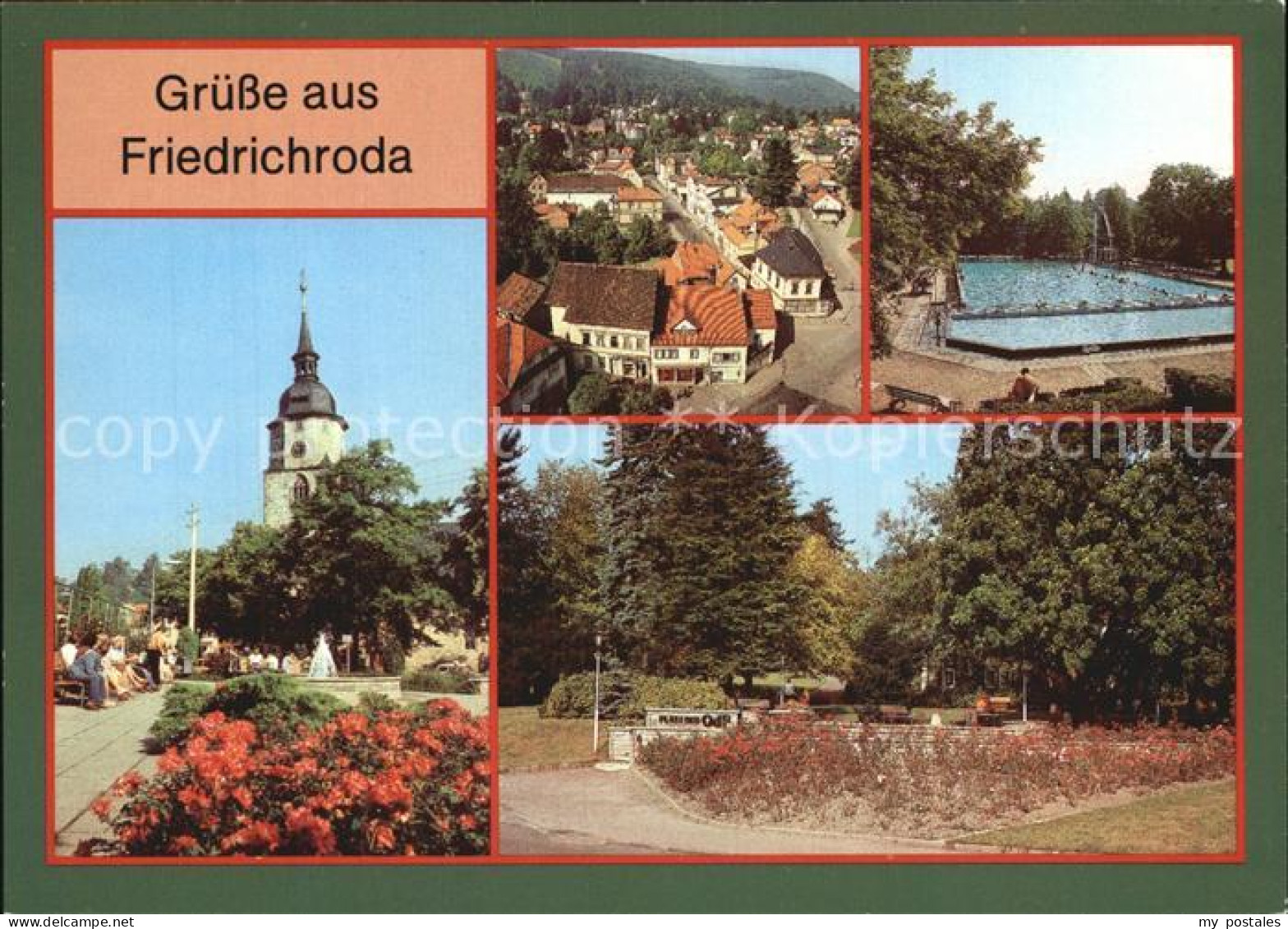 72548601 Friedrichsroda Waldbad Kirche Friedrichsroda - Gotha