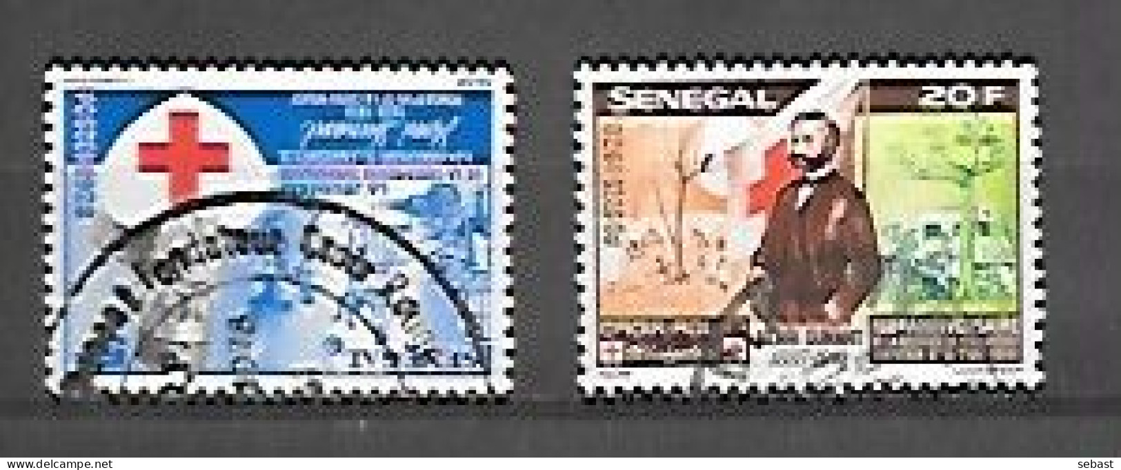 TIMBRE OBLITERE DU SENEGAL DE 1978 N° MICHEL 686/87 - Senegal (1960-...)