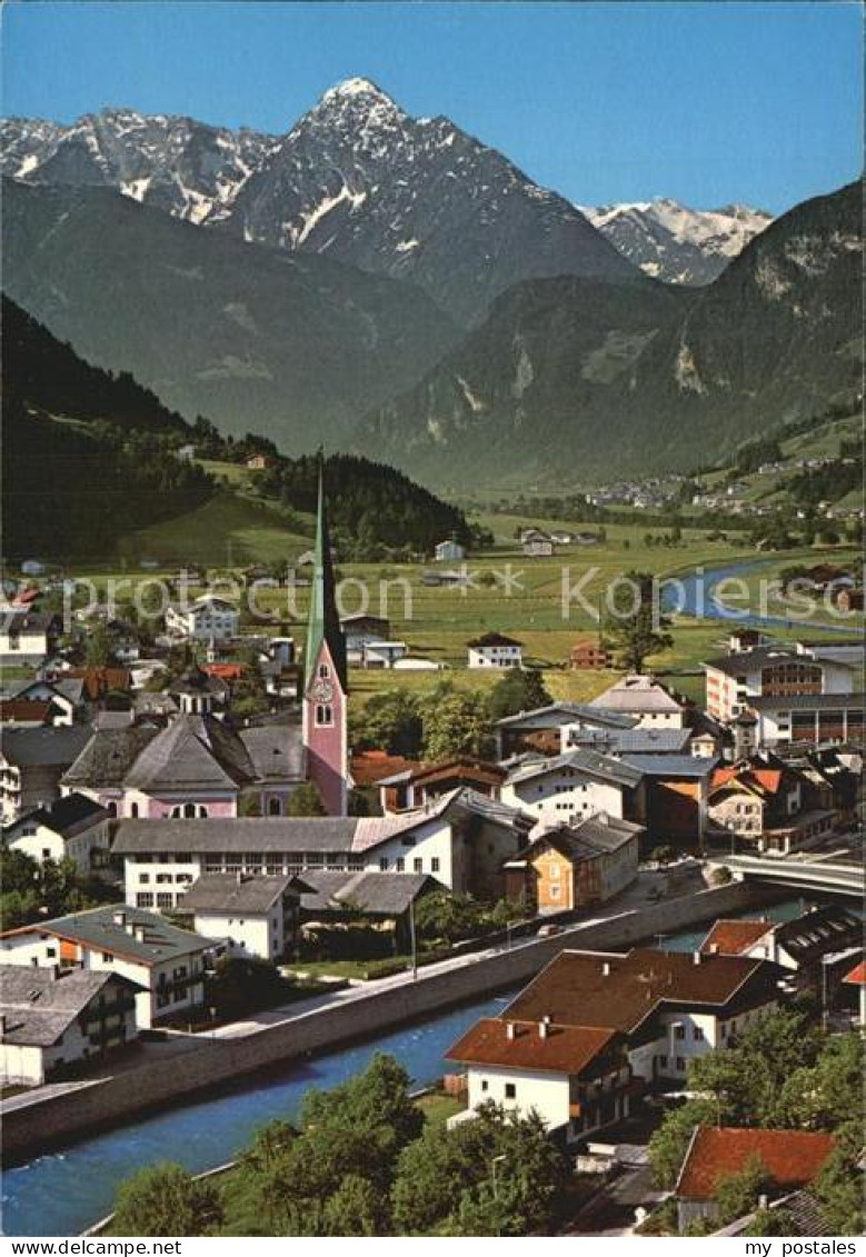 72548531 Zell Ziller Tirol Fliegeraufnahme Mit Tristner Zell Am Ziller - Autres & Non Classés