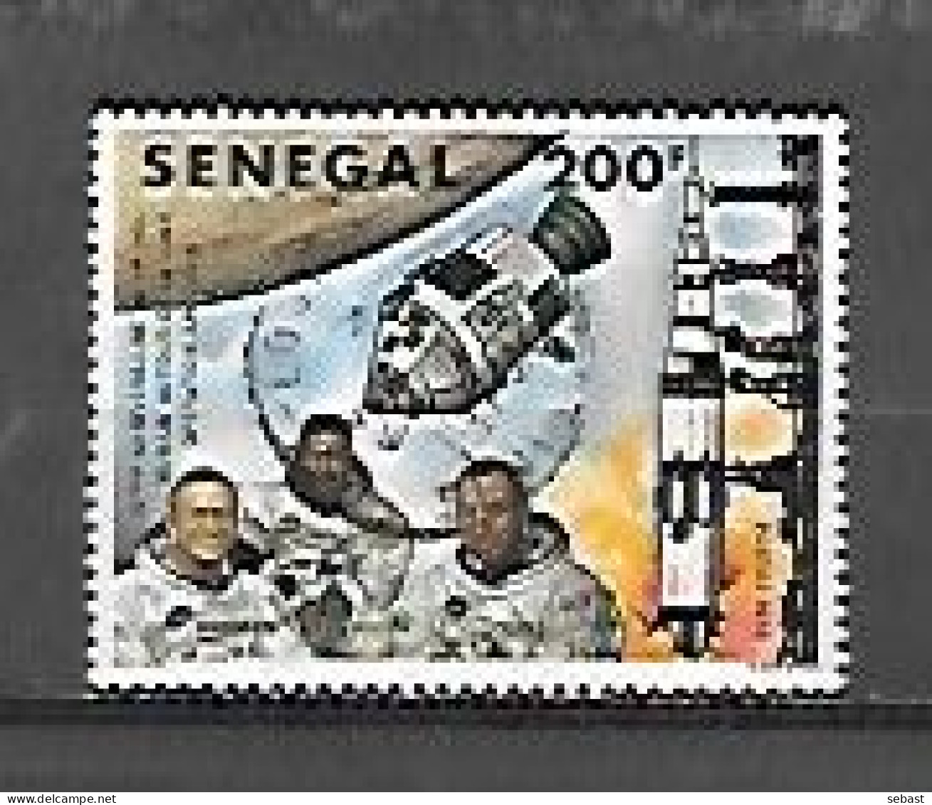 TIMBRE OBLITERE DU SENEGAL DE 1978 N° MICHEL 682 - Sénégal (1960-...)