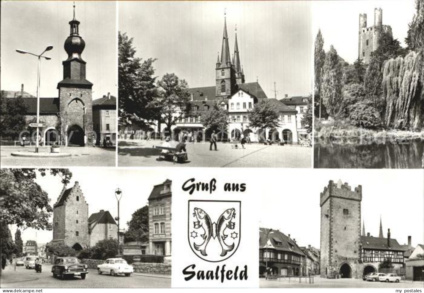 72548467 Saalfeld Saale Oberes Tor Hoher Schwarm Saaltor  Saalfeld - Saalfeld