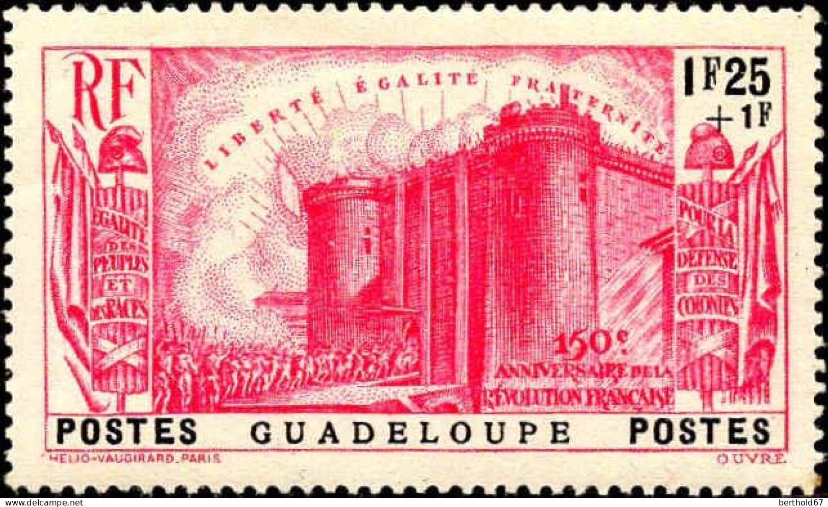 Guadeloupe Poste N** Yv:145 Mi:150 Prise De La Bastille (Petit Pt De Rouille) - Nuovi