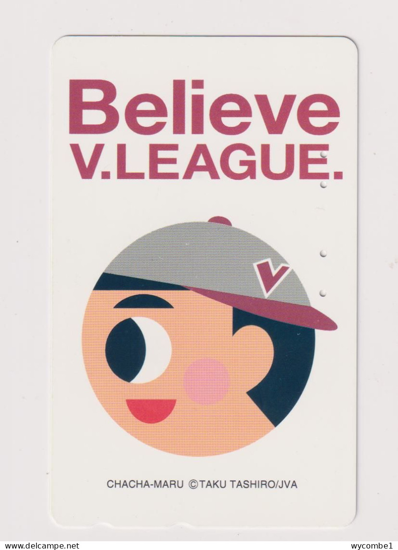 JAPAN  - Believe V-League Magnetic Phonecard - Giappone