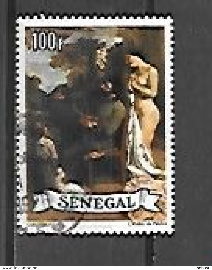 TIMBRE OBLITERE DU SENEGAL DE 1977 N° MICHEL 646 - Sénégal (1960-...)