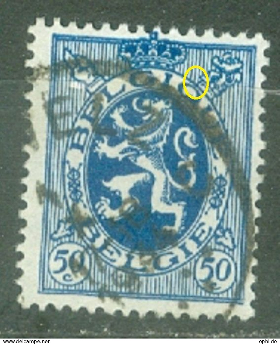 Belgique 285 LV7 Ob TB Q Soudé à L'ovale - Used Stamps