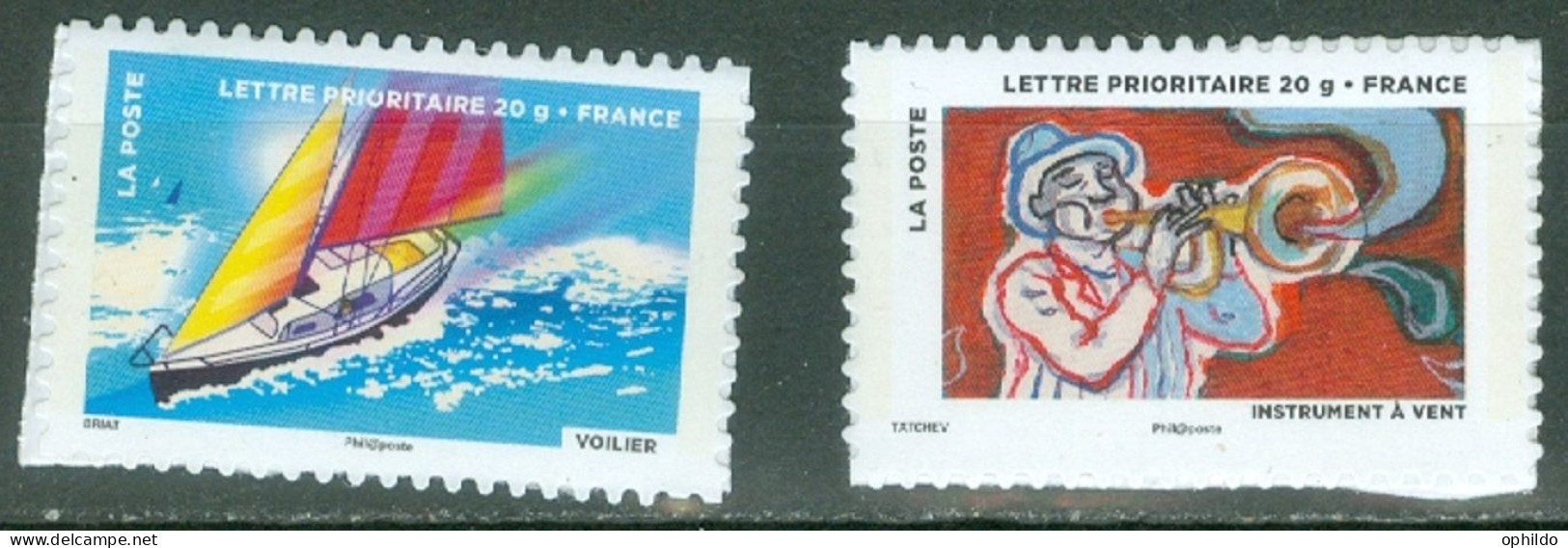 France 894a Et 895a * * TB - Unused Stamps