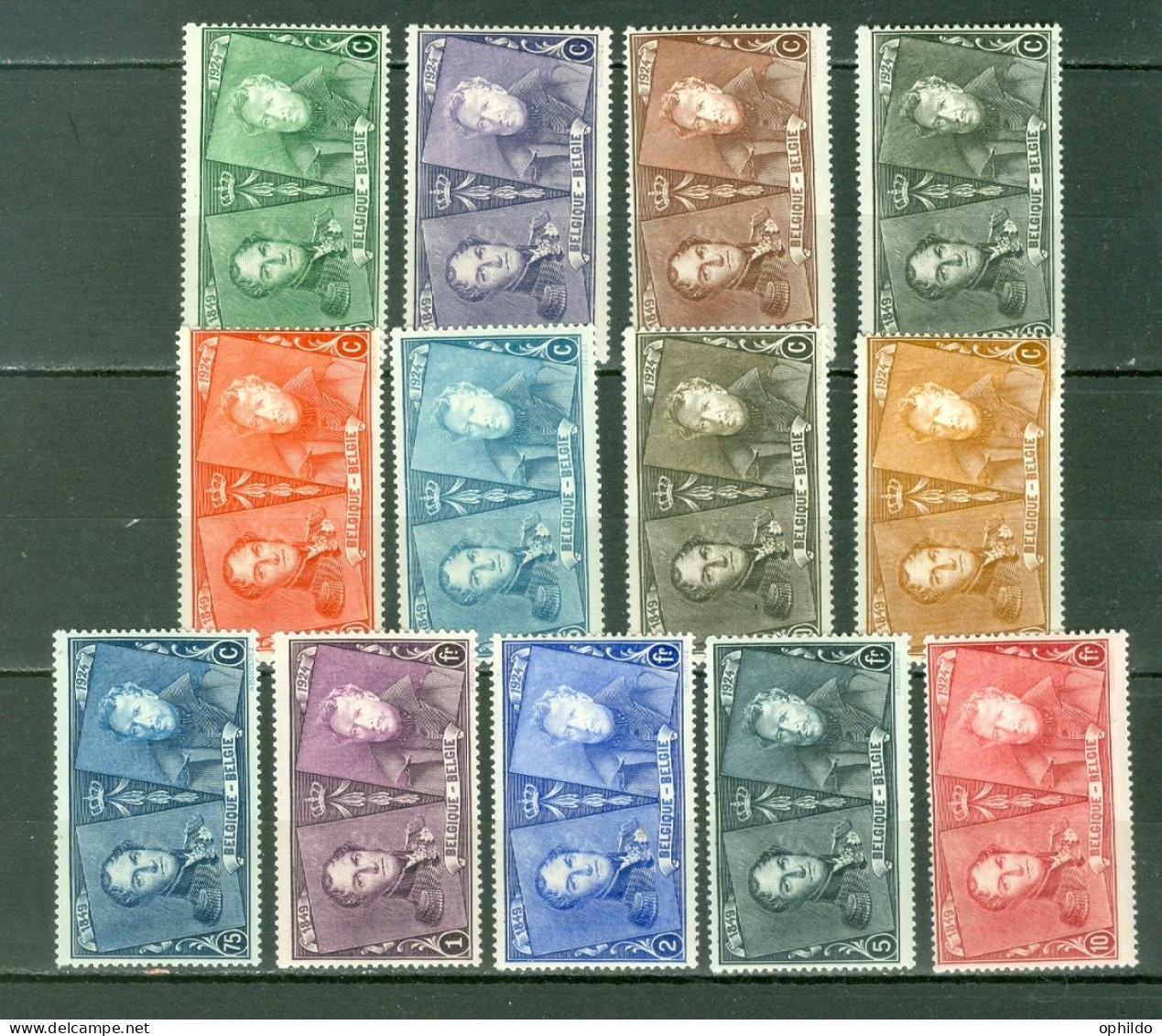 Belgique 221/233 * TB - Unused Stamps
