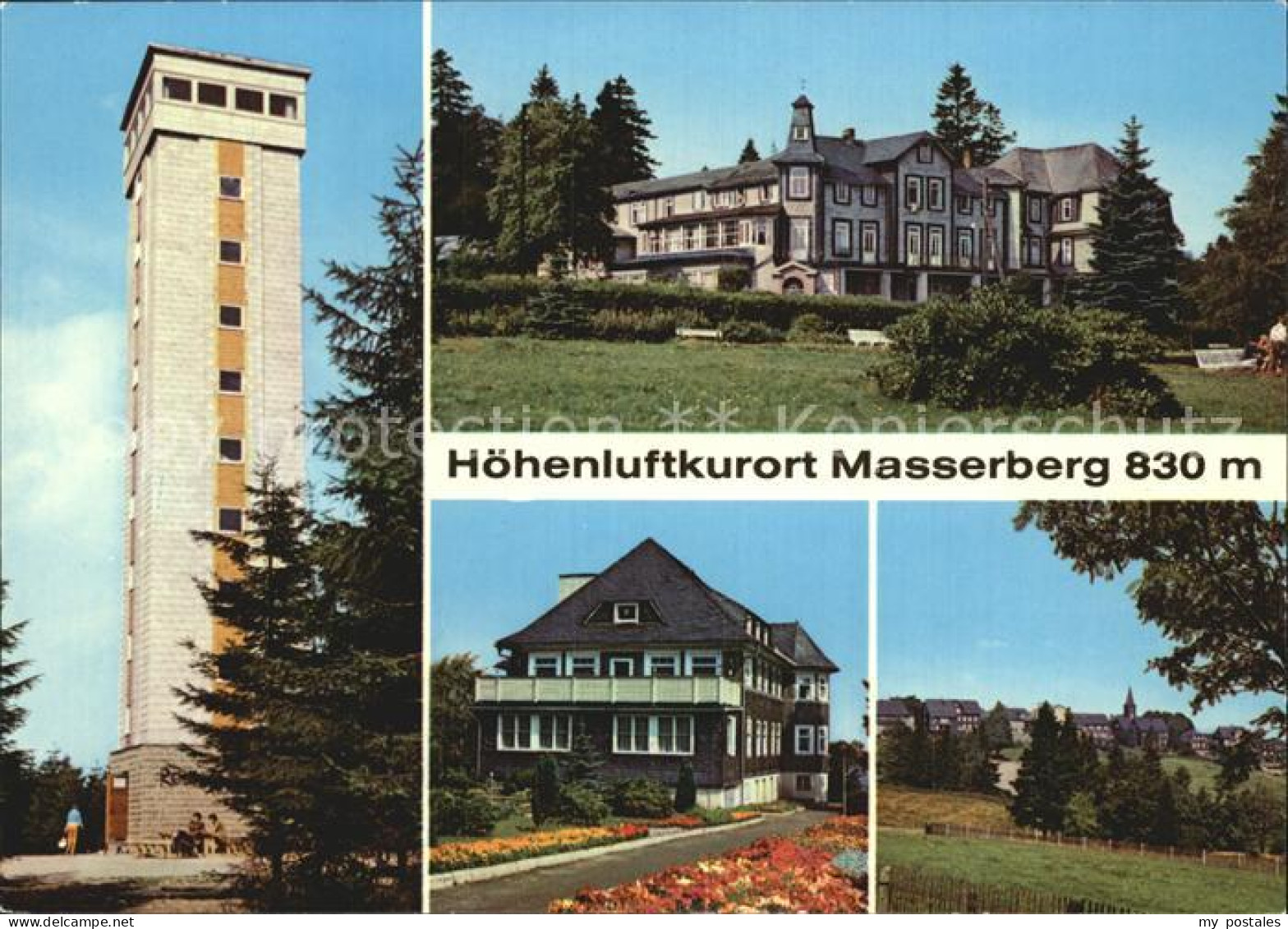 72548140 Masserberg Neue Rennsteigwarte Hotel Kurhaus  Masserberg - Masserberg