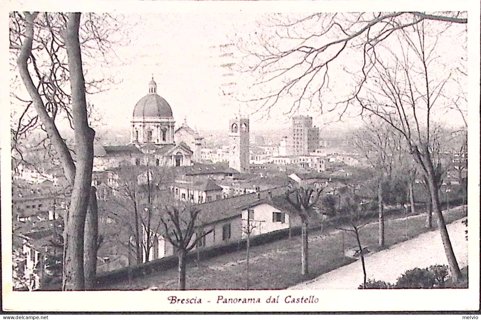 1939-BRESCIA Panorama Del Castello, Viaggiata (21.10) - Brescia