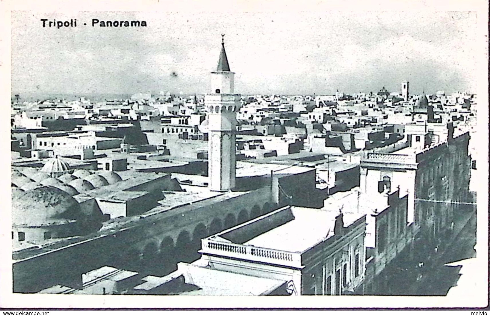 1931-TRIPOLI Panorama Ed. Haggiag Viaggiata - Libya