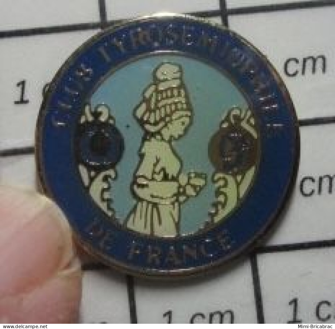 711E Pin's Pins / Beau Et Rare / ASSOCIATIONS / ETIQUETTES DE FROMAGES CLUB TYROSEMIOPHILE DE FRANCE - Vereinswesen