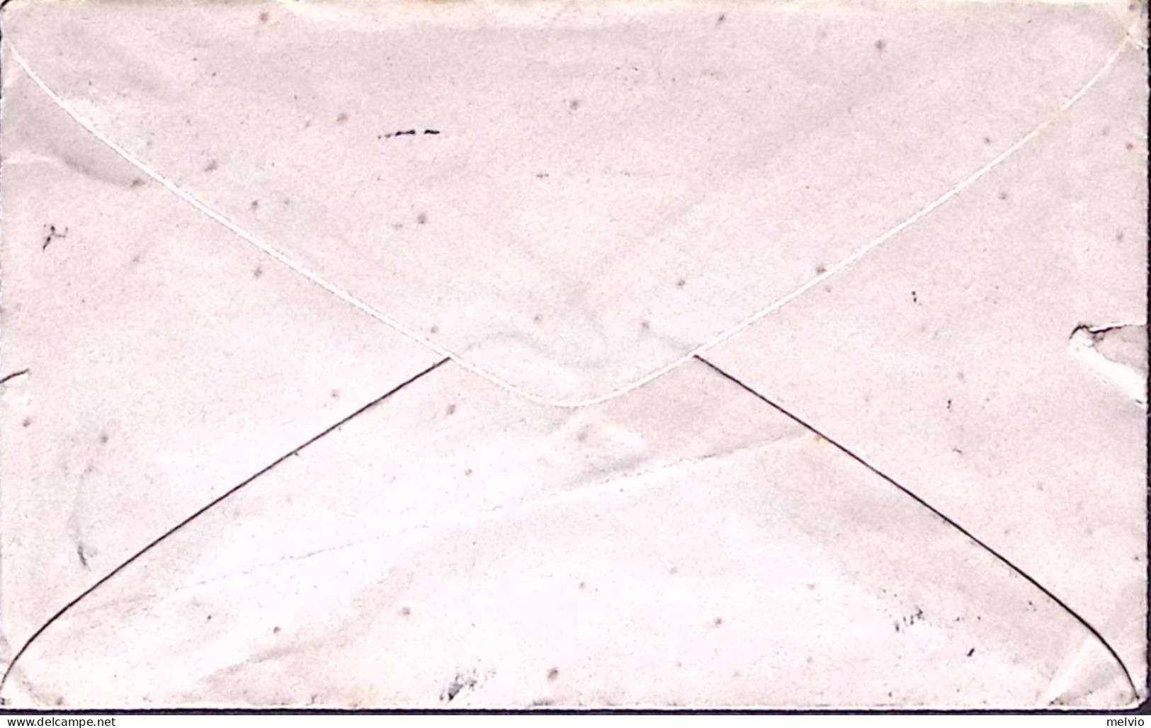 1892-STEMMI C.5 Isolato Su Biglietto Strade Ferrate Del Mediterraneo Ann.Venezia - Poststempel