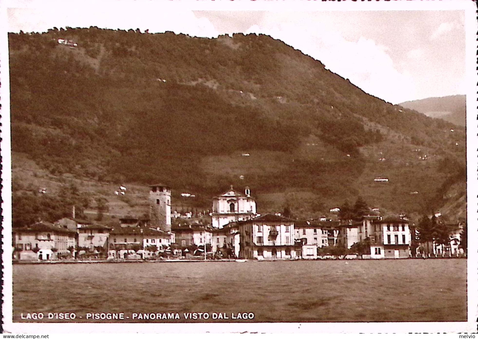 1941-PISOGNE Panorama Viaggiata (16.7) - Brescia
