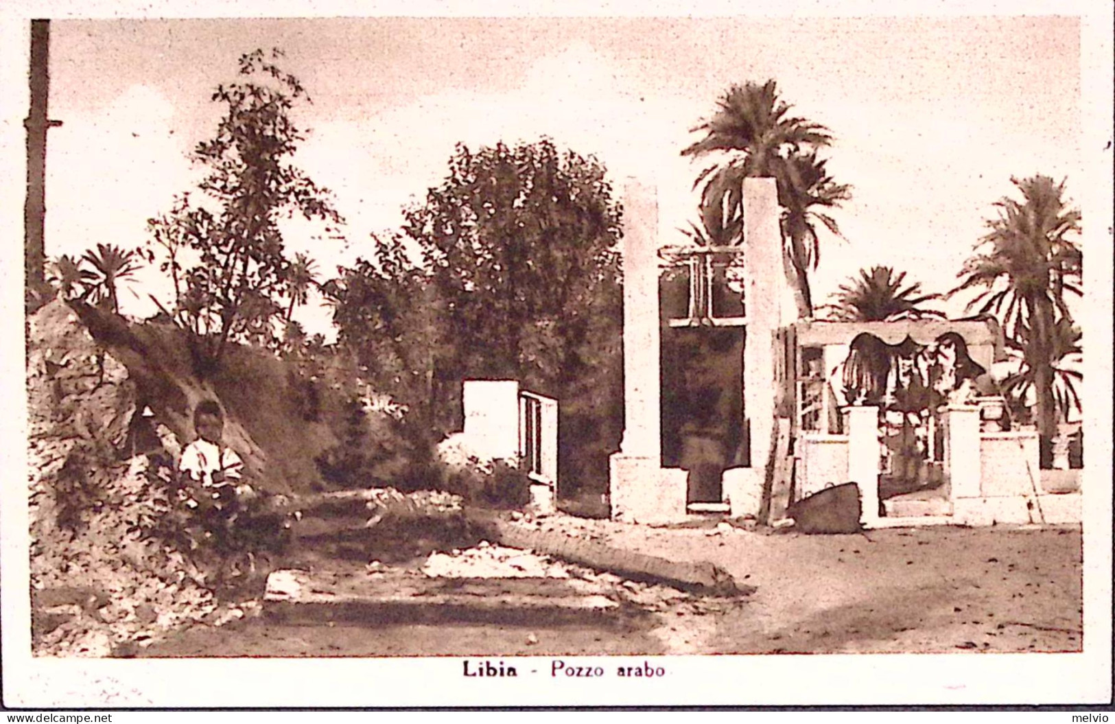 1940-Posta Militare/n.36 C.2 (15.12) Su Cartolina (Pozzo Arabo) Affrancata Libia - Libya