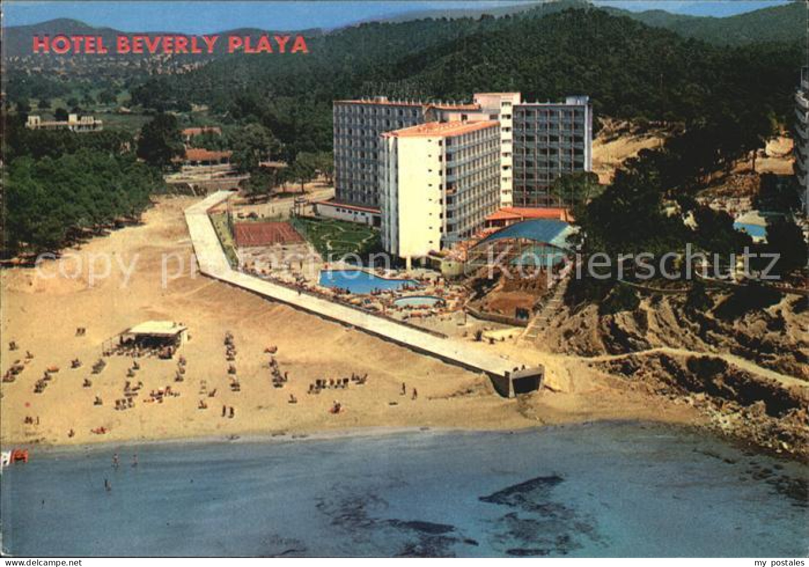 72547670 Playa De Paguera Mallorca Hotel Beverly Playa Fliegeraufnahme  - Autres & Non Classés