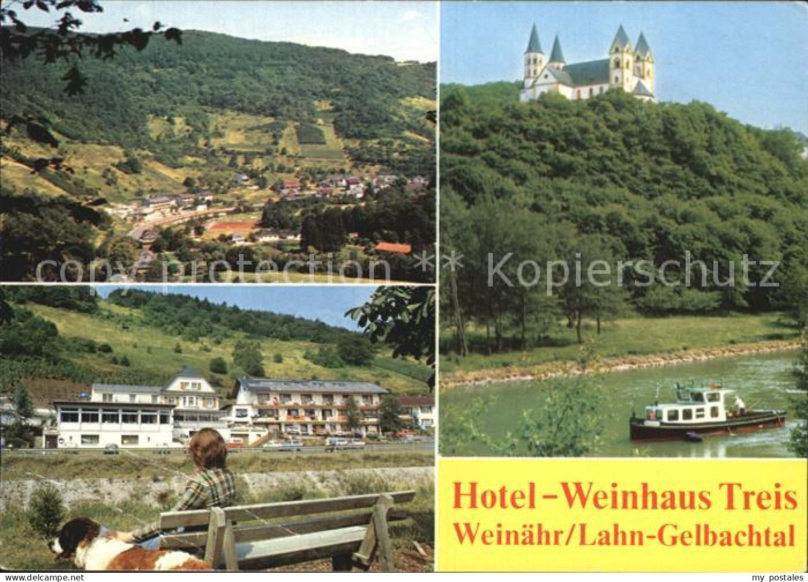 72547651 Weinaehr Hotel Weinhaus Treis Panorama Lahnpartie Weinaehr - Autres & Non Classés