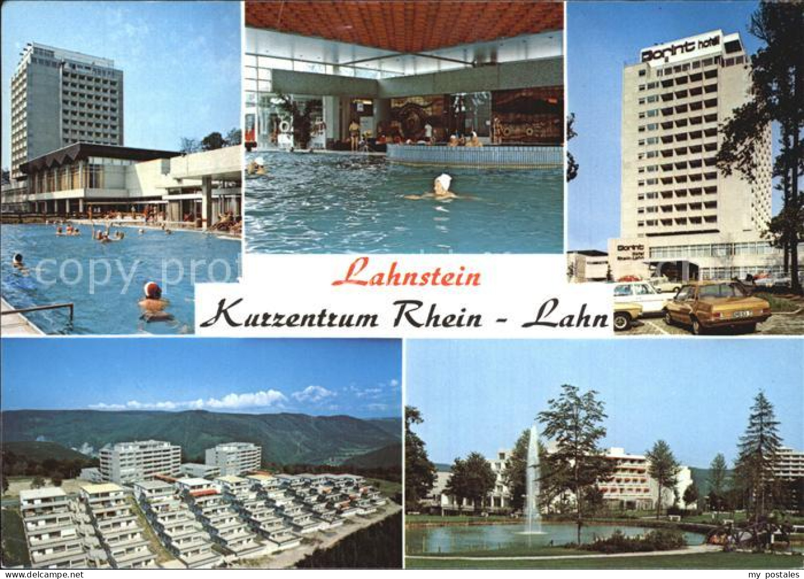 72547649 Lahnstein Kurzentrum Rhein Lahn Schwimmbad Hallenbad  Fliegeraufnahme F - Lahnstein