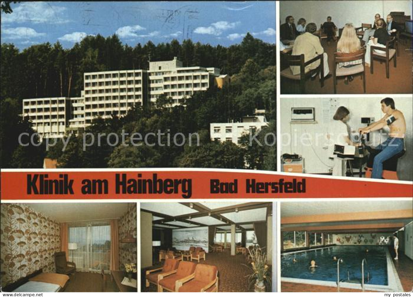 72547629 Bad Hersfeld Klinik Am Hainberg Zimmer Foyer Aufenthaltsraum Behandlung - Bad Hersfeld