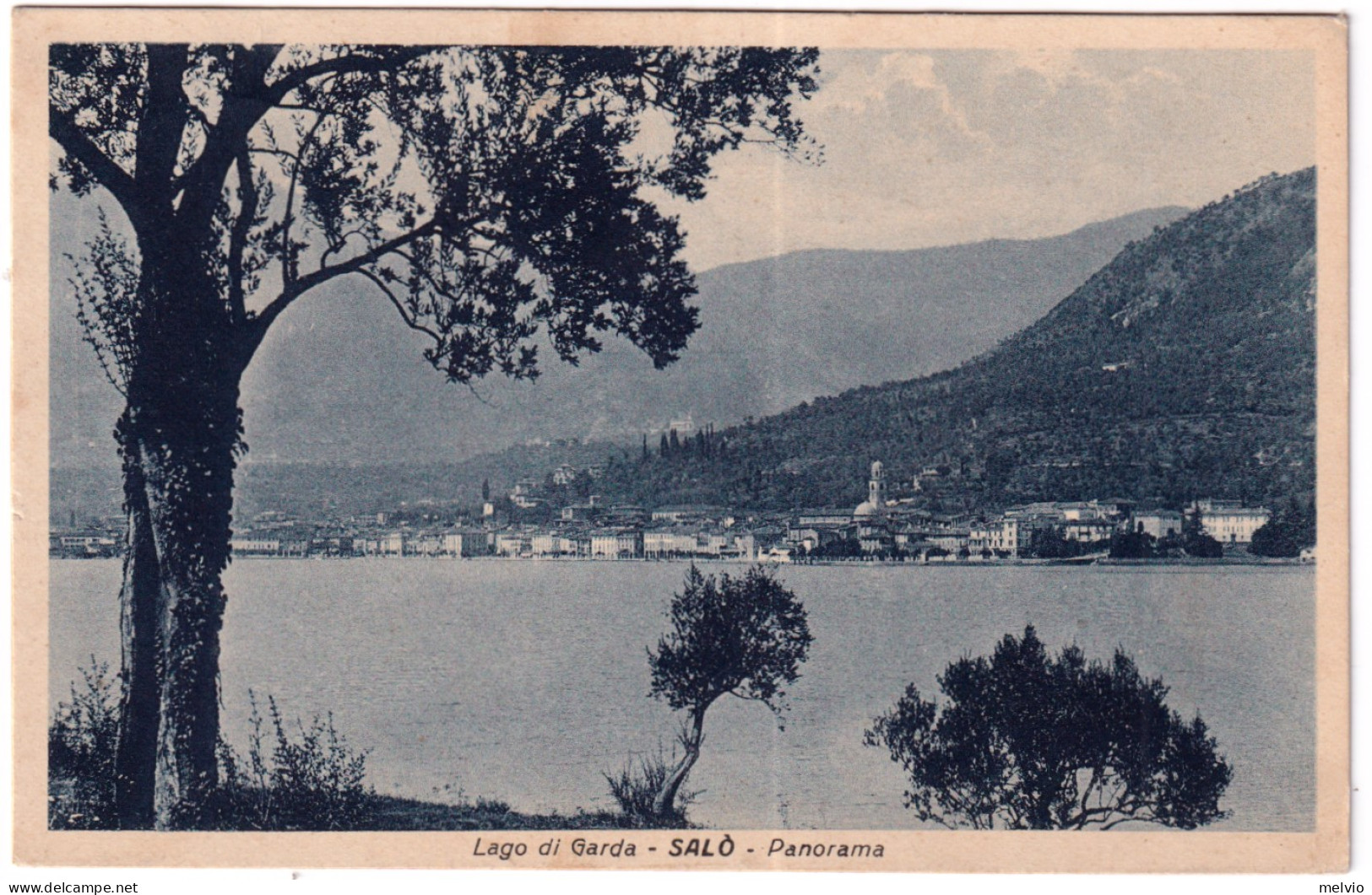 1935-SALò Panorama Viaggiata - Brescia