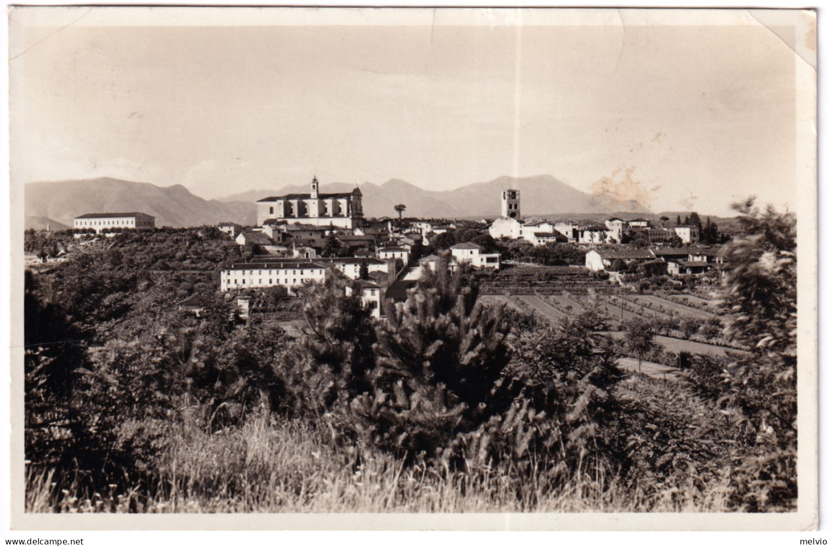 1941-BEDIZZOLE Panorama Viaggiata Un Angolo Con Piega - Brescia