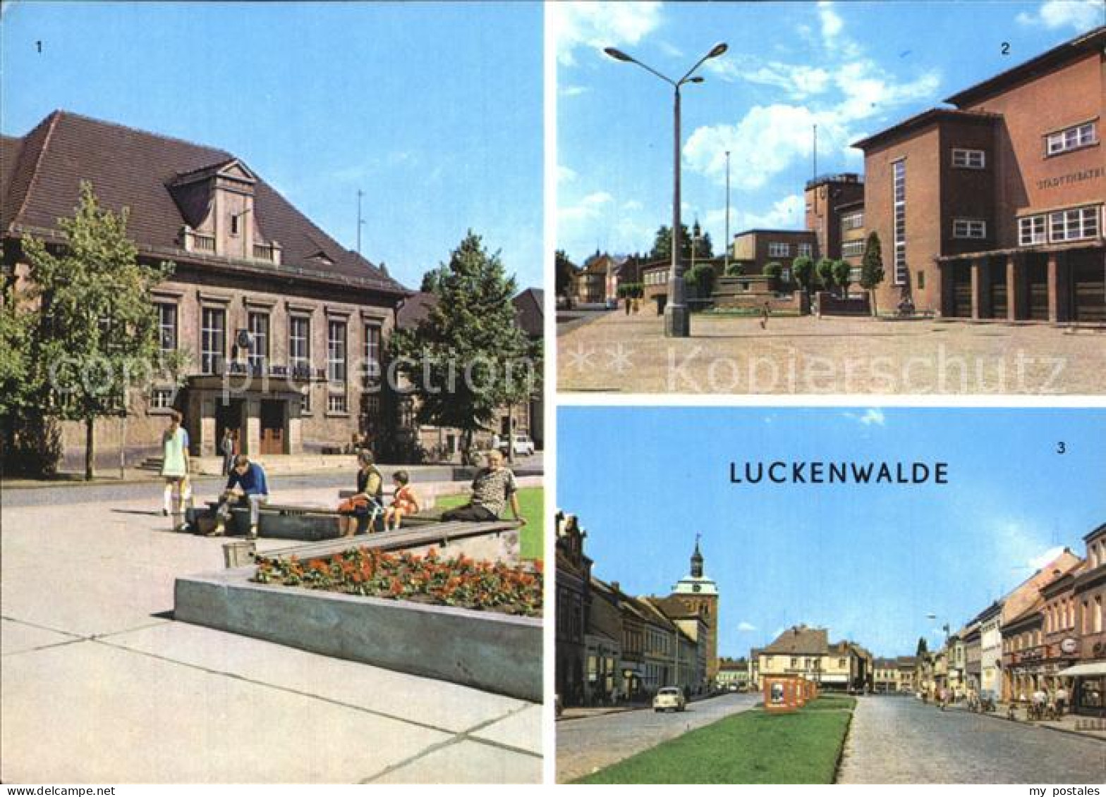 72547532 Luckenwalde Bahnhof Stadttheater Ernst Thaelmann Strasse Luckenwalde - Luckenwalde