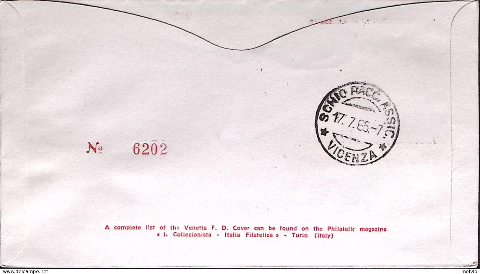 1965-TRAFORO MONTE BIANCO Striscia Di Tre Su Fdc Venetia Raccomandata - FDC