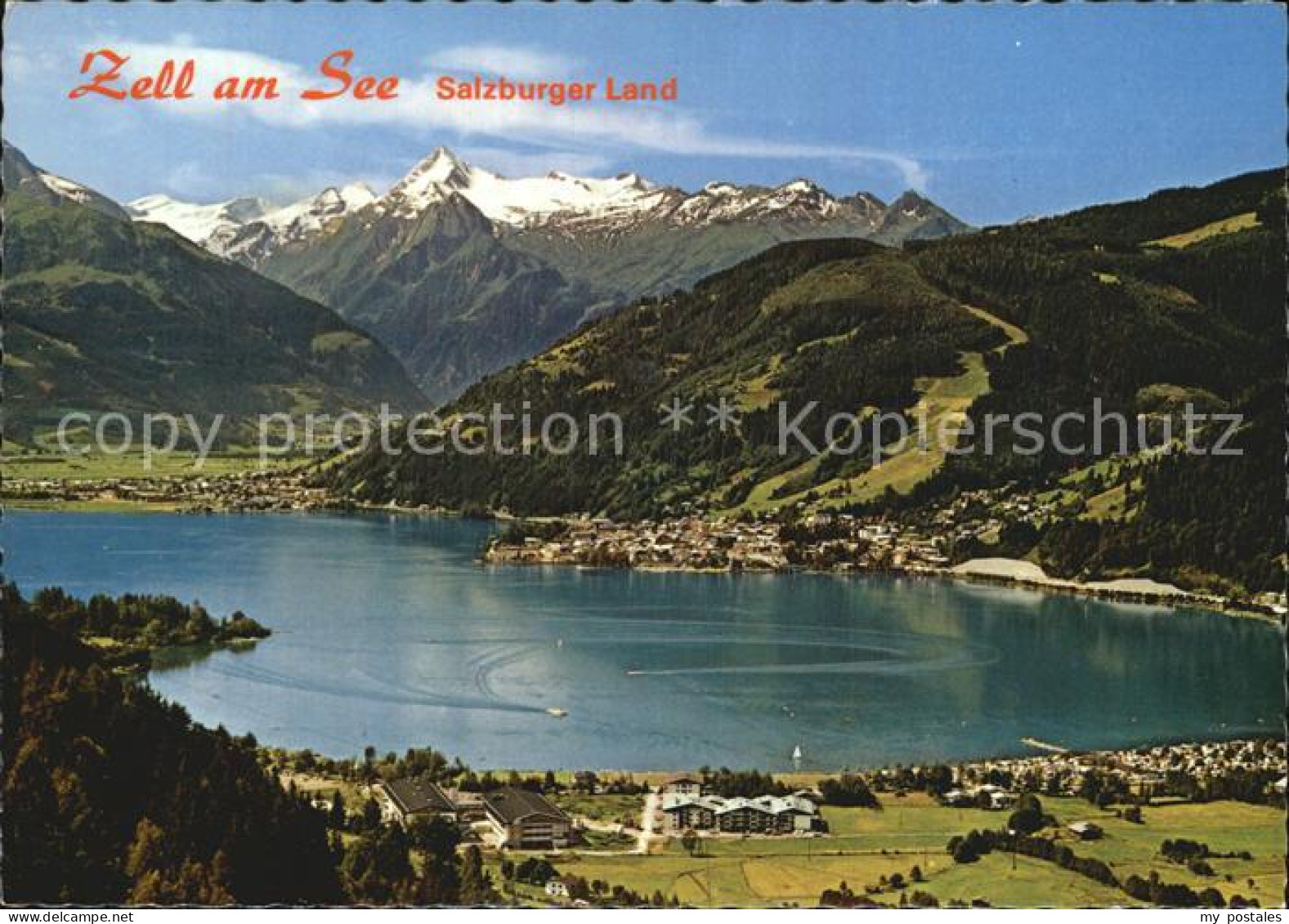 72547477 Zell See Bergstadt Zeil Mit Kitzsteinhorn Zell Am See - Other & Unclassified