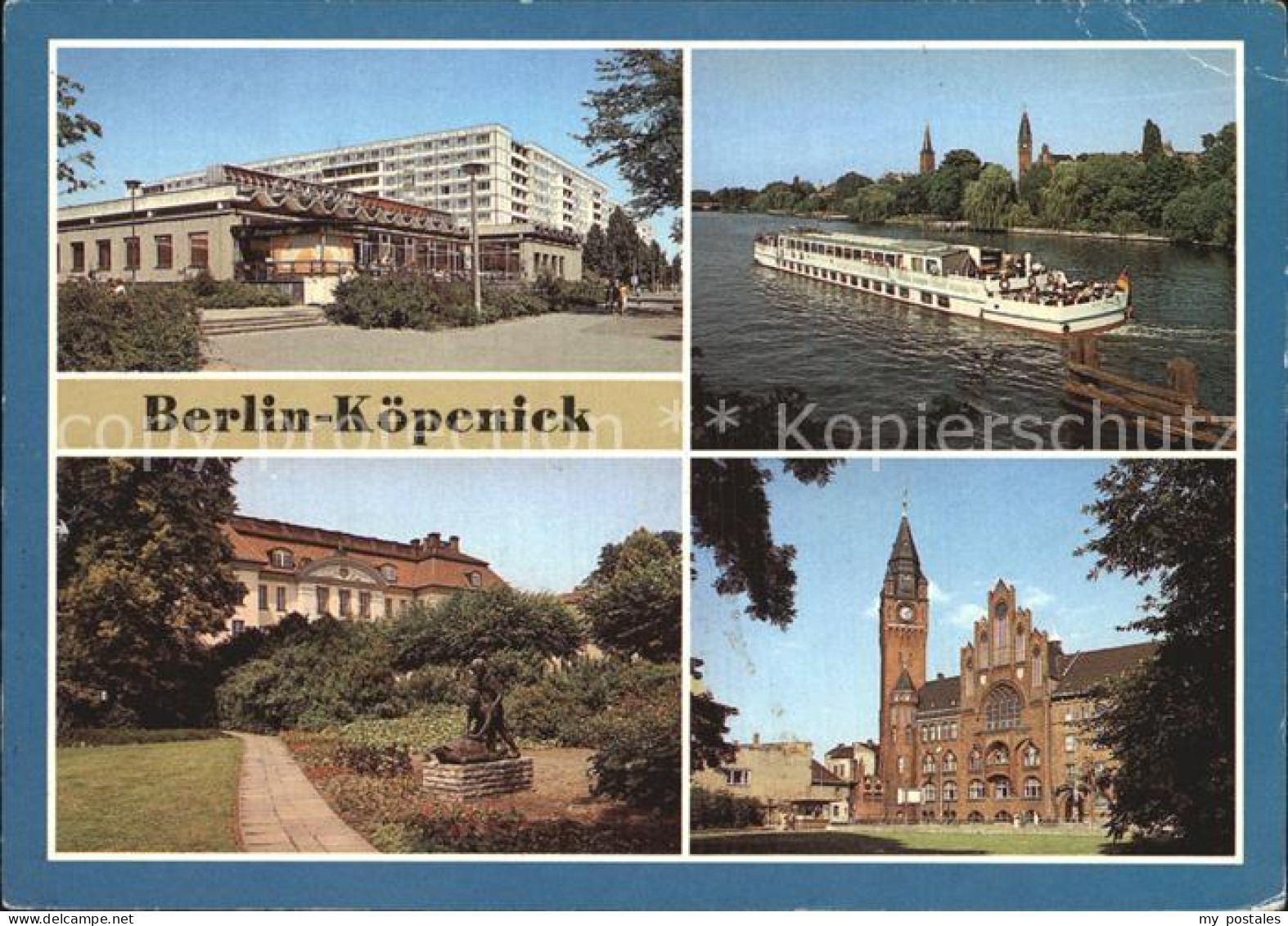 72547449 Koepenick Gaststaette Im Allende Viertel Fahrgastschiff Bertolt Brecht  - Autres & Non Classés