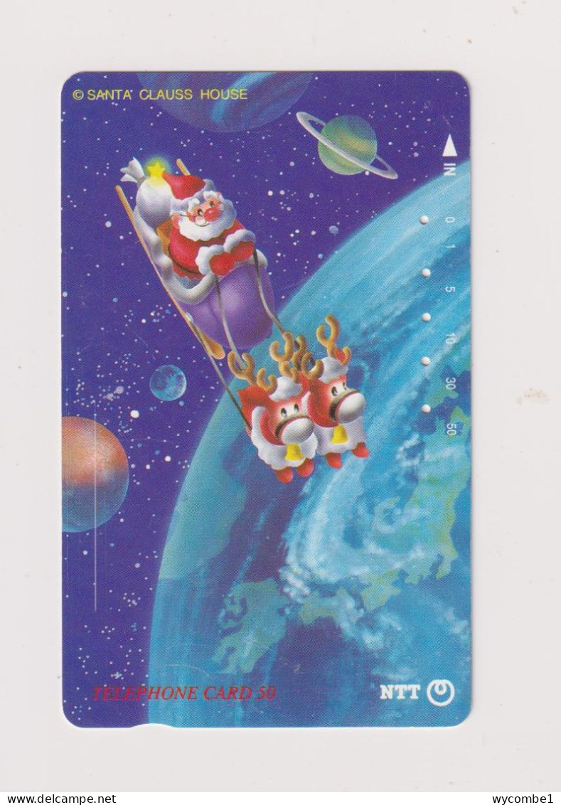 JAPAN  - Christmas Magnetic Phonecard - Japon