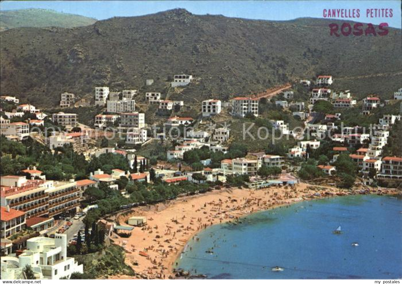 72547445 Rosas Costa Brava Cataluna Playa Y Zona Residencial De Canyelles Petite - Autres & Non Classés