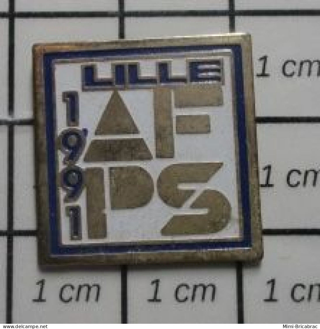 711E Pin's Pins / Beau Et Rare / AUTRES / LILLE 1991 AFPS - Sonstige & Ohne Zuordnung