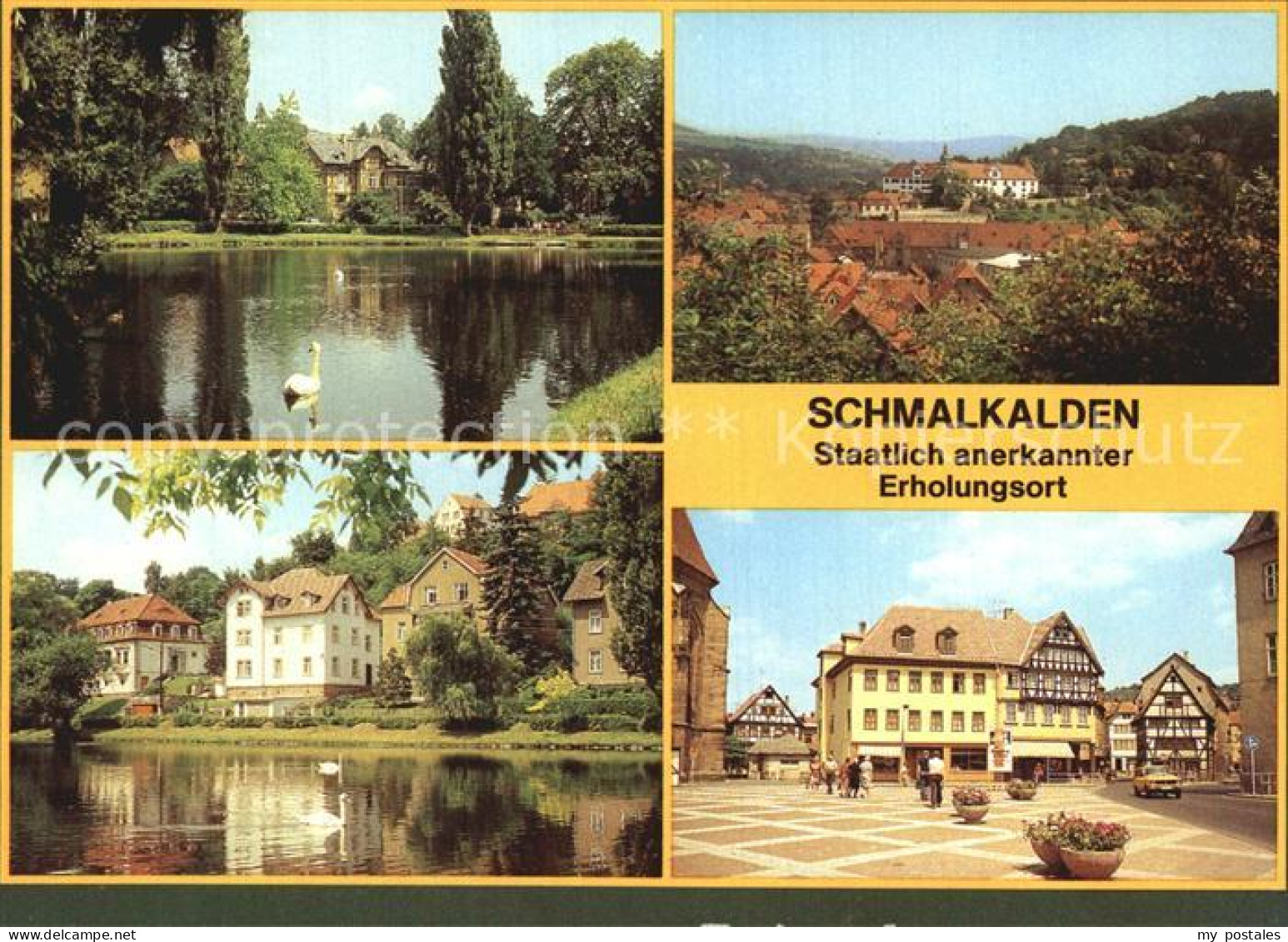 72547334 Schmalkalden Neuer Teich Schloss Wilhelmsburg Am Altmarkt Schmalkalden - Schmalkalden