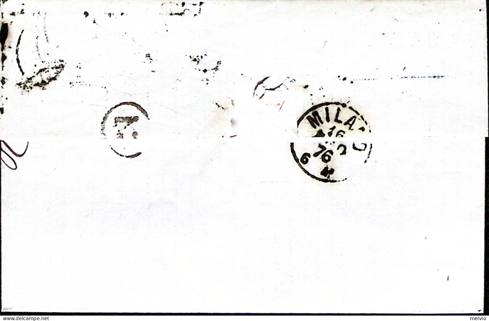 1876-Francia Cerere C.30 Su Sopracoperta Marsiglia (7.8) Per L'Italia - 1871-1875 Ceres