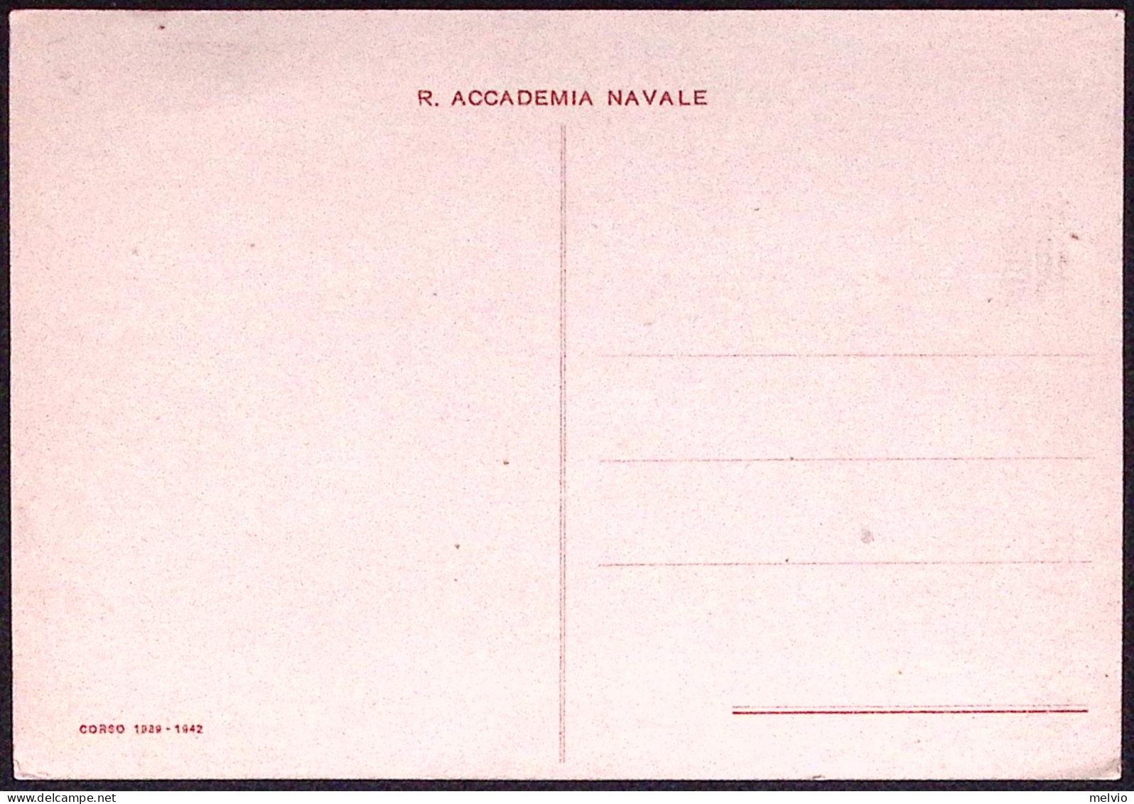 1940circa-Regia Accademia Navale "E Taglieremo I Boschi Per Mille Navi" - Patriotiques