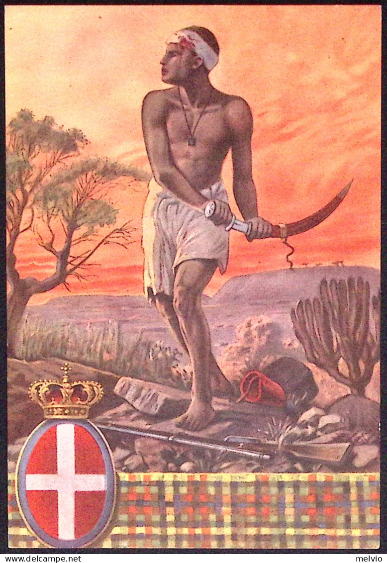 1936circa-V^ Battaglione Indigeni Dell'Eritrea - Eritrea