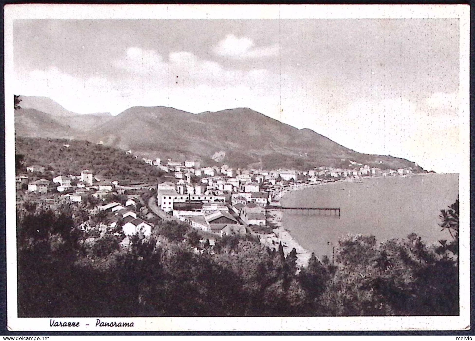 1949-Varazze Panorama Affrancata Coppia L.3 Democratica - Savona