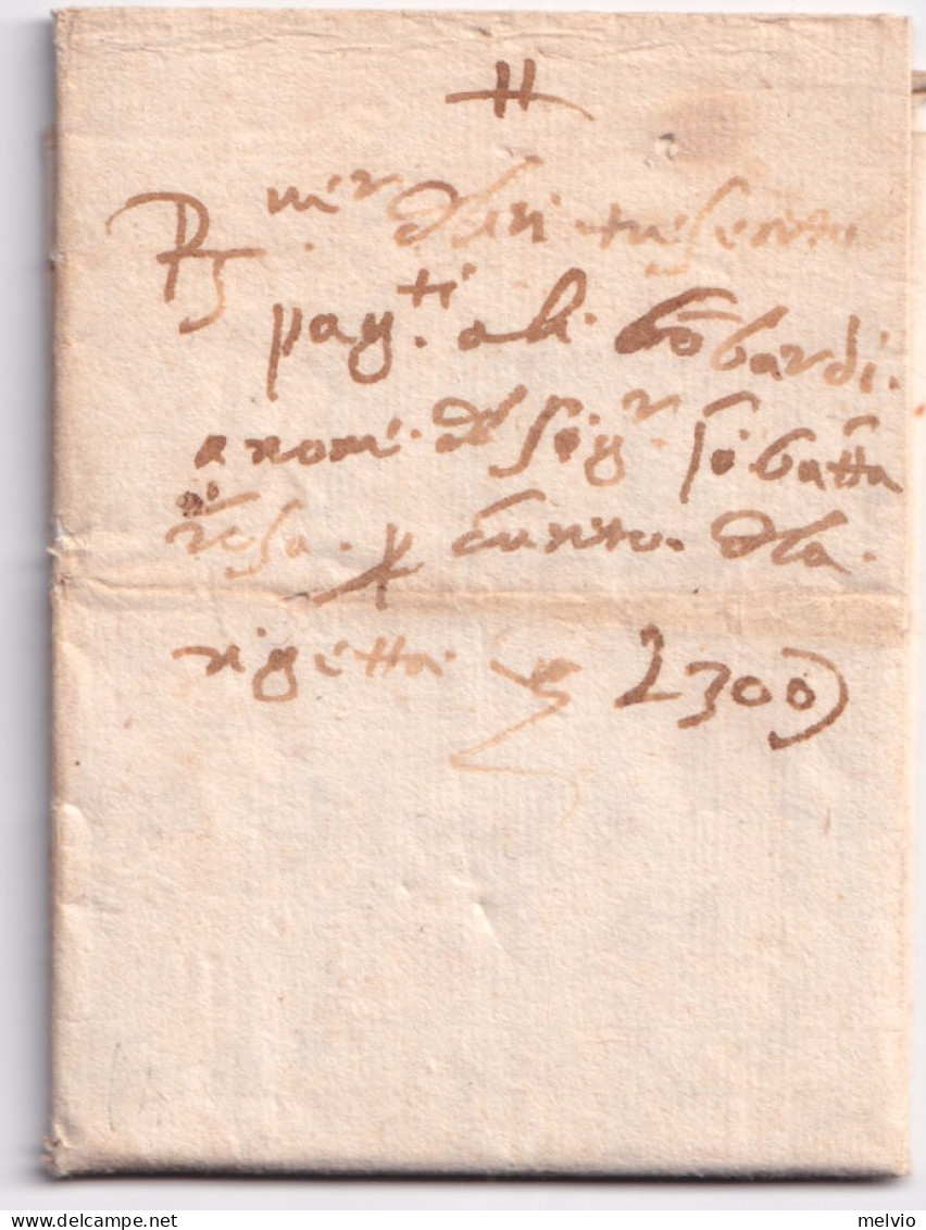 1584-BRESCIA Ricevuta Di Pagamento Redatta Il 24.4 Testo Completo - Documents Historiques
