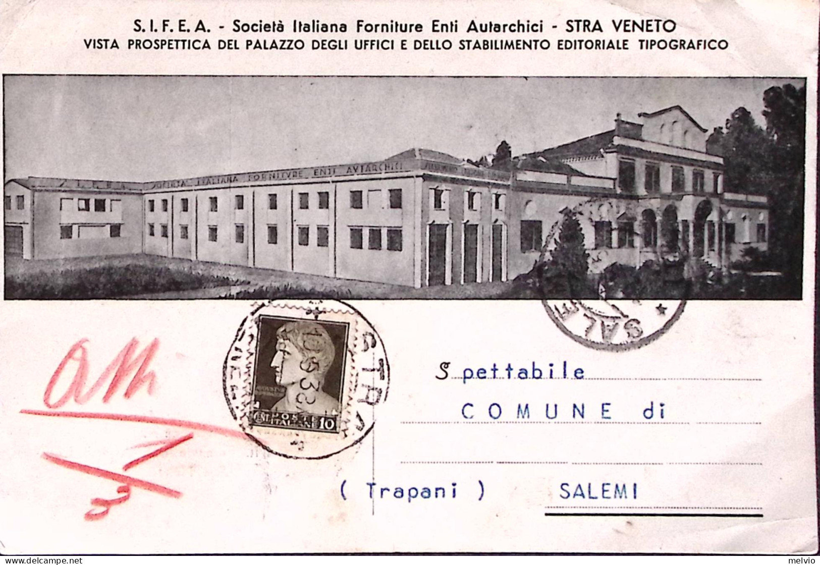 1932-Imperiale C.10, Isolato Su Stampe Strà (10.5) - Venezia (Venice)