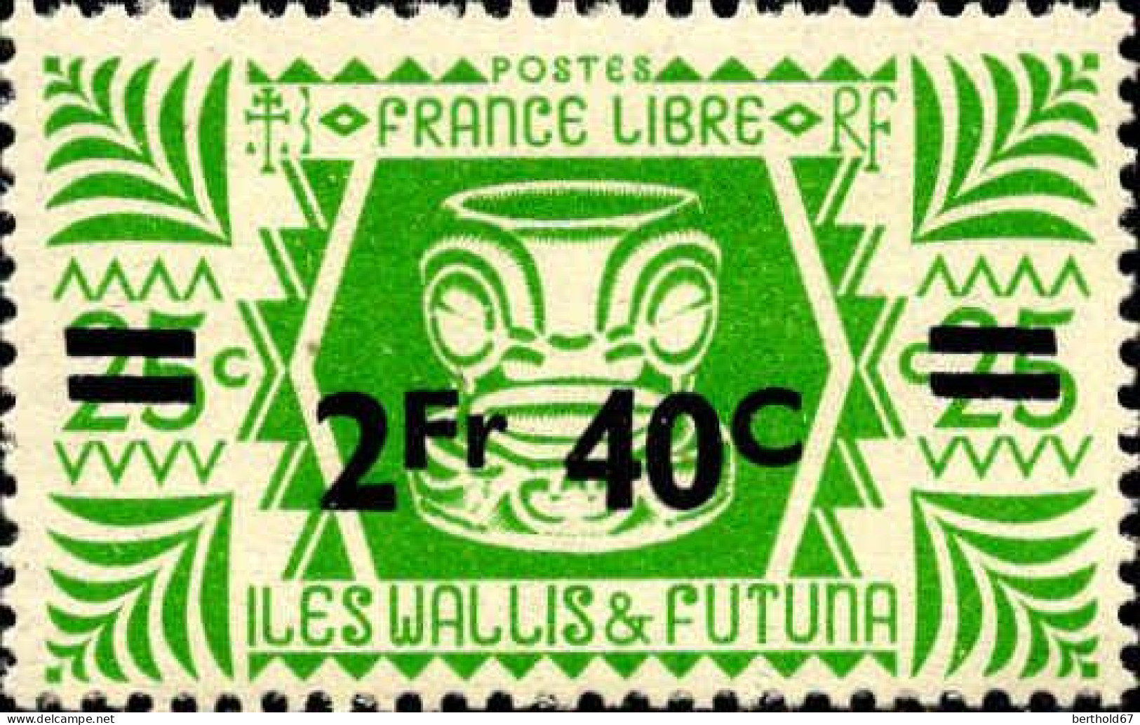 Wallis & Futuna Poste N** Yv:152 Mi:165 France Libre Série De Londres - Ungebraucht