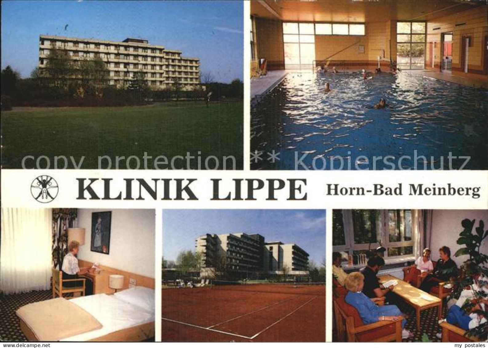 72547111 Horn Lippe Klinik Lippe Hallenbad Zimmer Tennisplatz Leseraum Horn-Bad  - Bad Meinberg