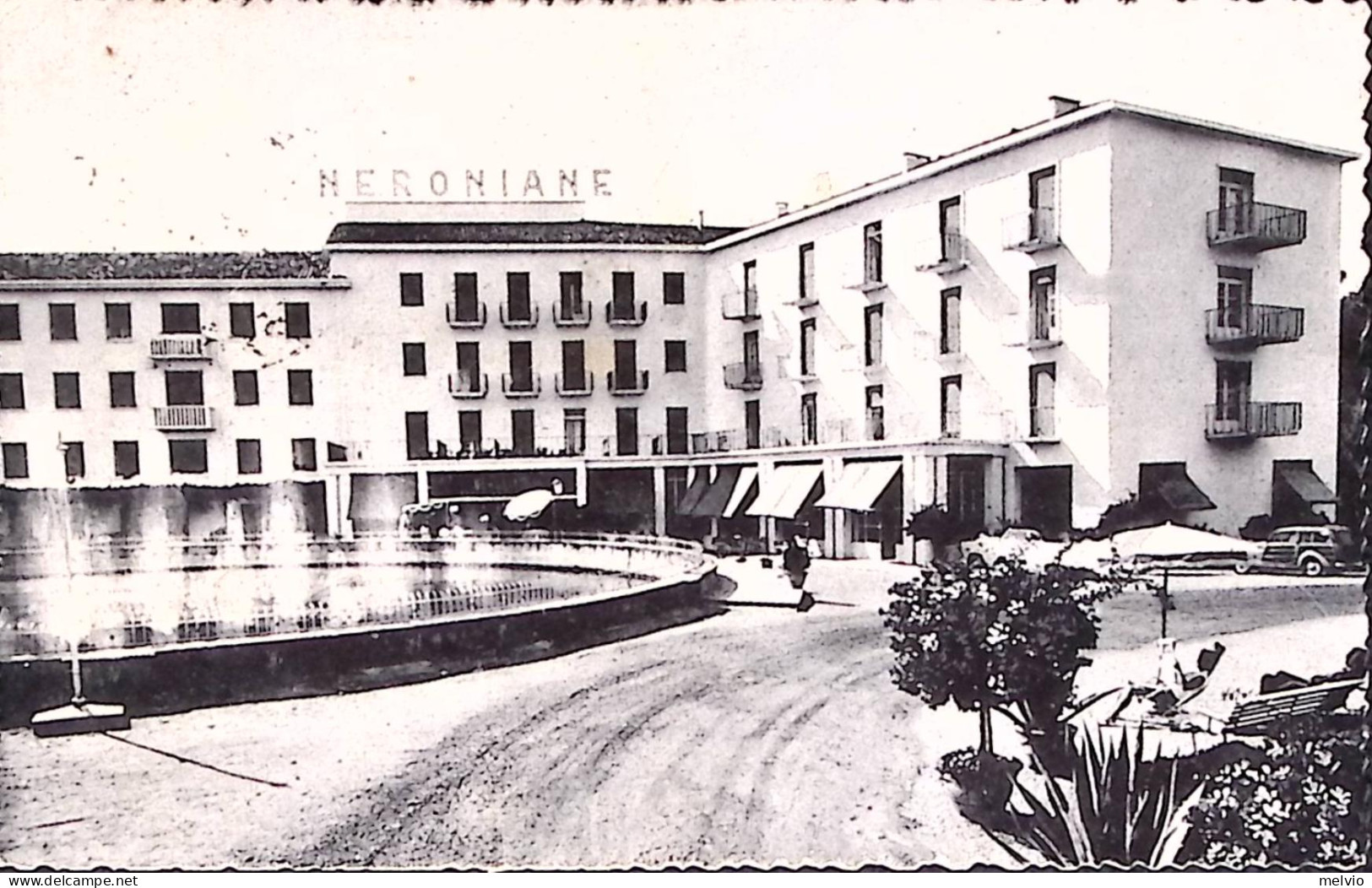 1958-MONTEGROTTO TERME Hotel Neroniane Viaggiata Affrancata Pre Olimpica Lire 15 - Padova (Padua)