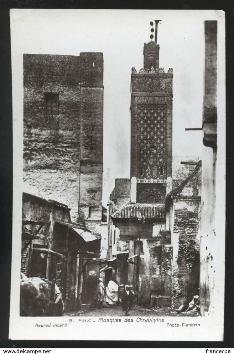 1106 - MAROC - FEZ - Mosquée Des Chrabliyîne - Fez (Fès)