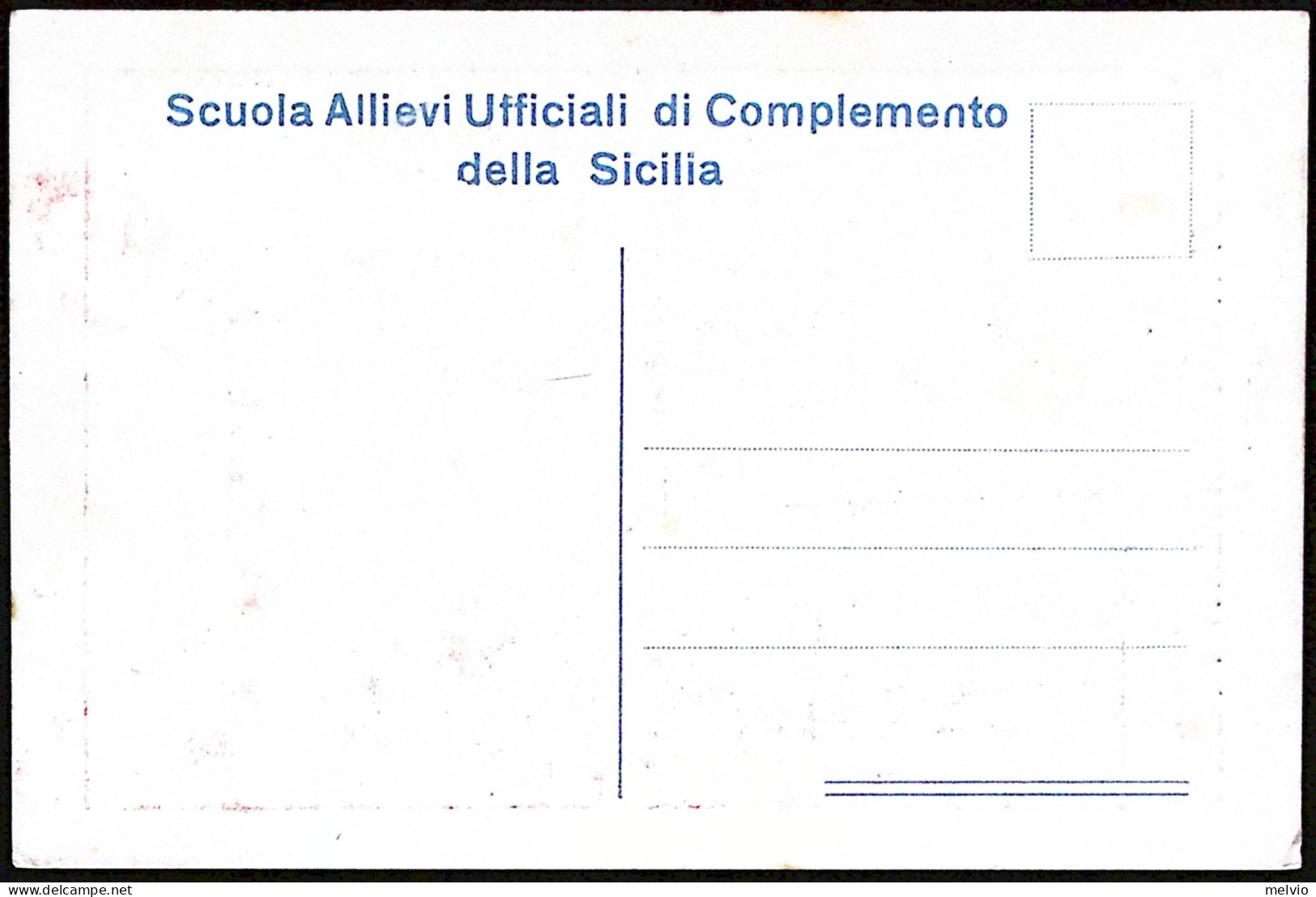 1940-circa-Scuola Allievi Ufficiali Di Complemento Della Sicilia, Illustratore M - Patriotic